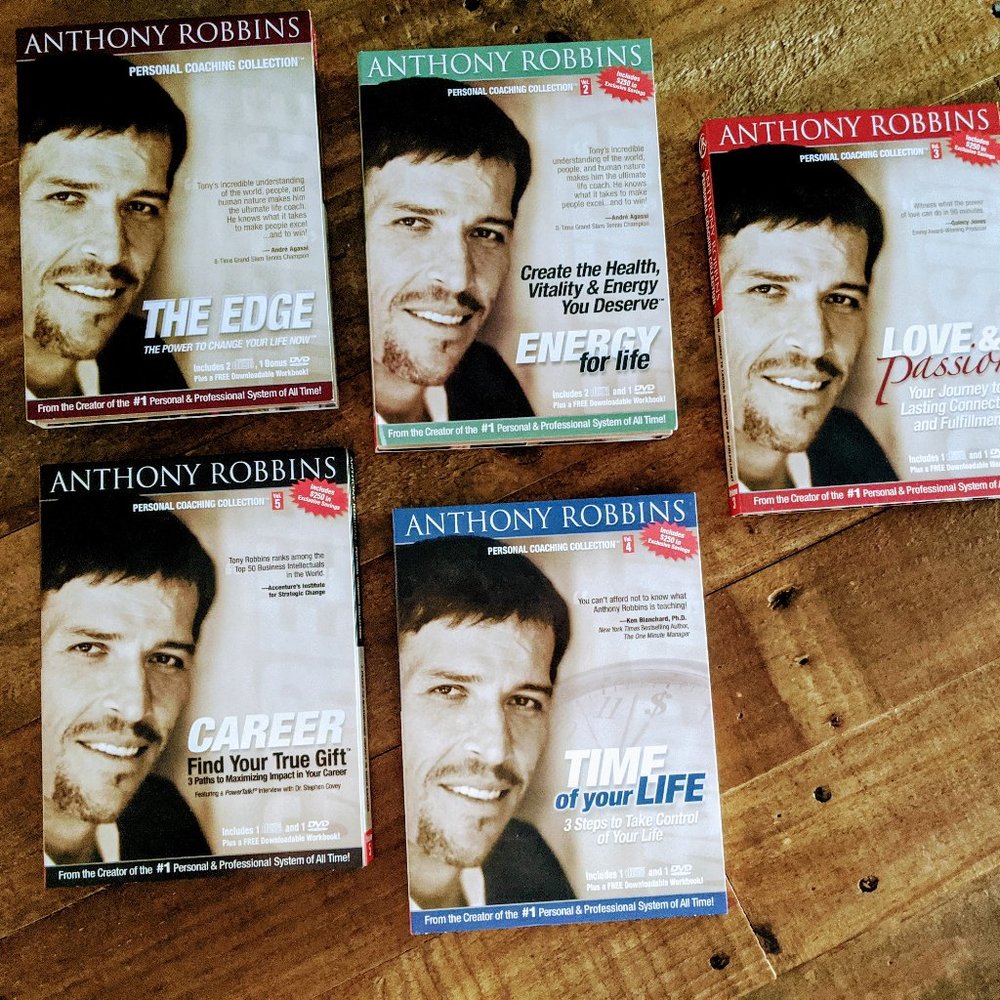 Tony Robbins Personal Coaching Collection Vol. 1~5